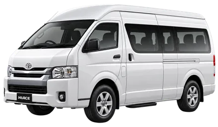 Toyota Hiace Commuter untuk sewa kendaraan komersil di Yogyakarta